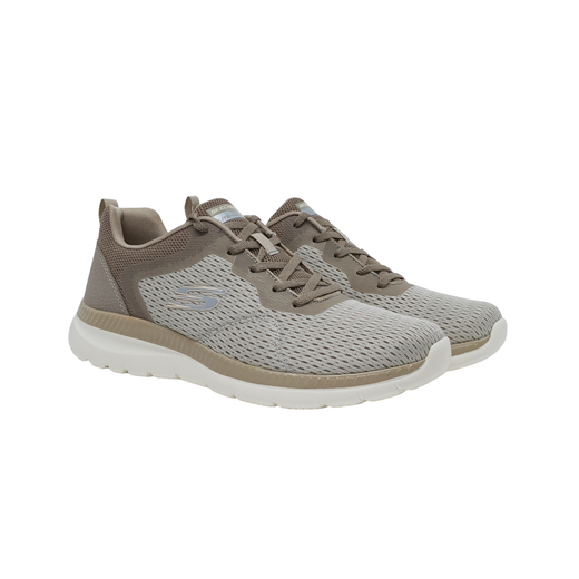 Sneakers Skechers 12607 textil taupe