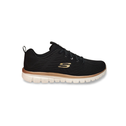 Sneakers Skechers 12615 textil negro
