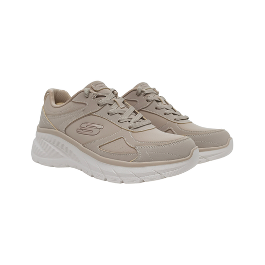 Sneakers Skechers 150386 piel vegana beig