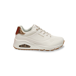 Sneakers Skechers 155196 piel vegana blanco
