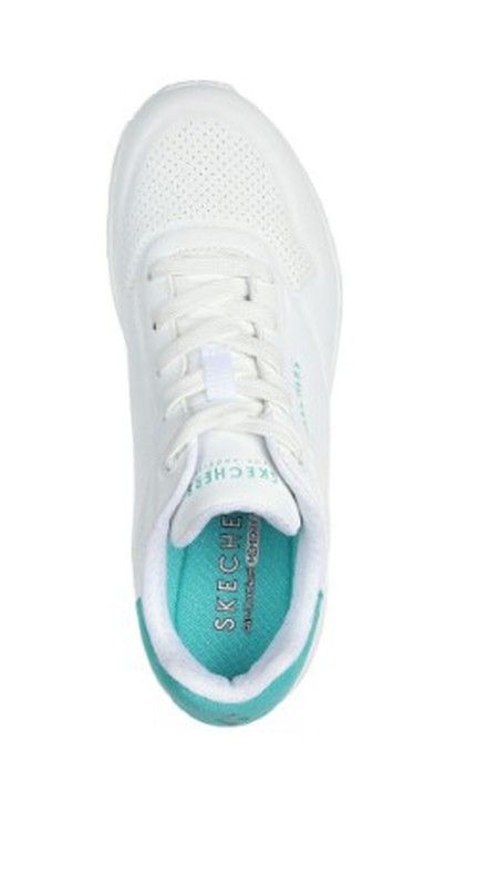 Sneakers Skechers 177092 piel vegana blanco