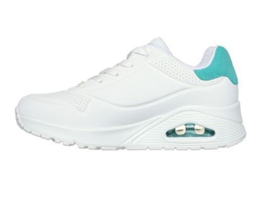 Sneakers Skechers 177092 piel vegana blanco