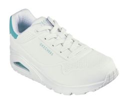Sneakers Skechers 177092 piel vegana blanco