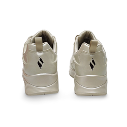 Sneakers Skechers 177104 piel vegana beig