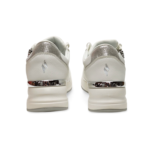 Sneakers Skechers 177341 piel vegana blanco