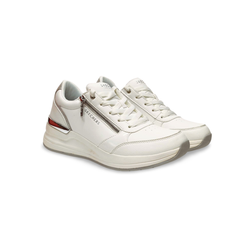 Sneakers Skechers 177341 piel vegana blanco