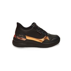 Sneakers Skechers 177343 piel vegana negro