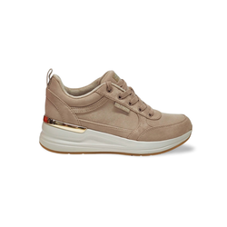 Sneakers Skechers 177349 piel vegana beig