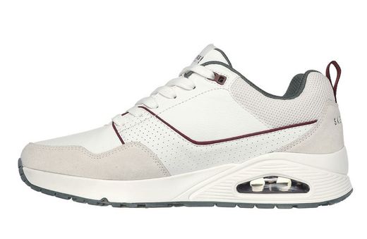 Sneakers Skechers 183020 piel vegana blanco