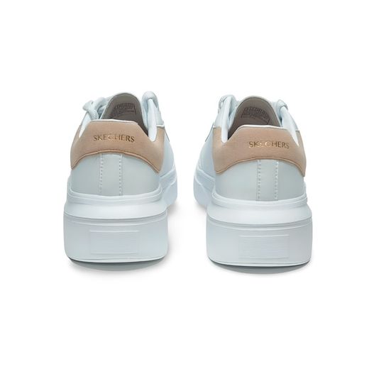 Sneakers Skechers 185060 piel vegana blanco