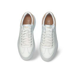 Sneakers Skechers 185060 piel vegana blanco