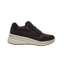 Sneakers Skechers 190370 piel vegana marrón