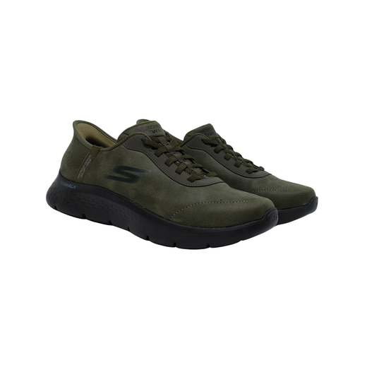 Sneakers Skechers 216326 piel vegana kaki
