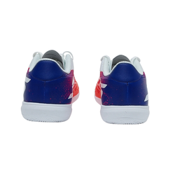 Sneakers Skechers 252180 piel vegana rojo