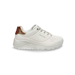 Sneakers Skechers 310384 piel vegana blanco