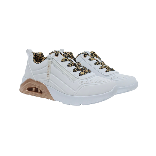 Sneakers Skechers 310708 piel vegana blanco