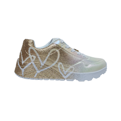 Sneakers Skechers 310814 piel vegana dorado