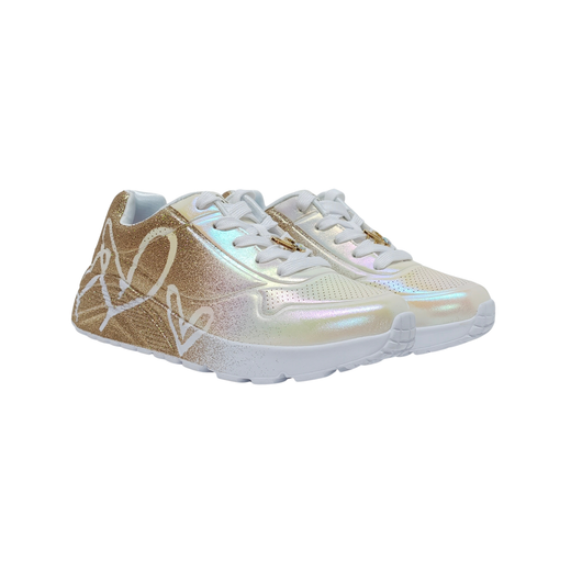 Sneakers Skechers 310814 piel vegana dorado