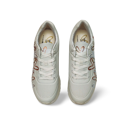 Sneakers Skechers 314067 piel vegana combinados