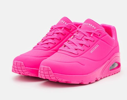 Sneakers Skechers 73667 piel vegana fucsia