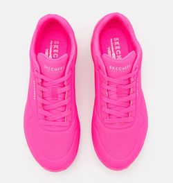 Sneakers Skechers 73667 piel vegana fucsia
