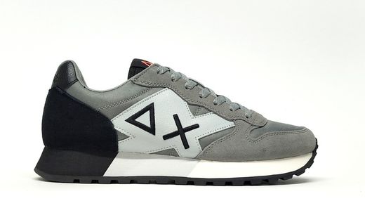 Sneakers Sun 68 113 textil gris
