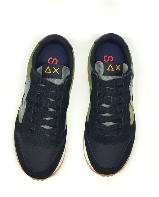 Sneakers Sun 68 114 textil kaki