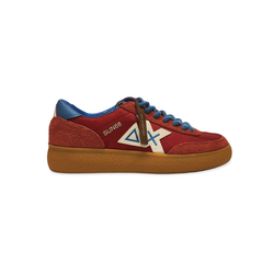 Sneakers Sun 68 144 textil rojo