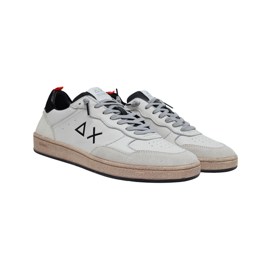 Sneakers Sun 68 146 piel blanco