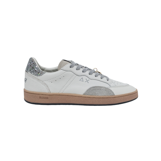 Sneakers Sun 68 249 piel blanco