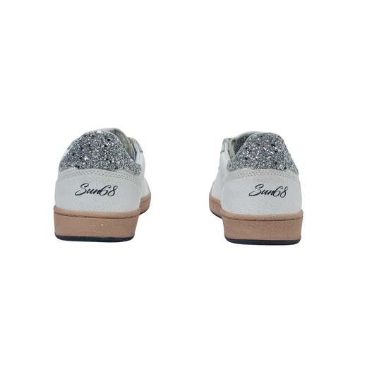 Sneakers Sun 68 249 piel blanco