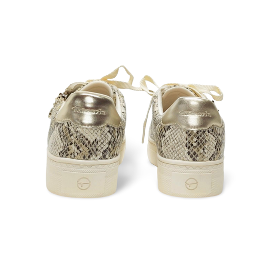 Sneakers Tamaris 23314 piel vegana beig