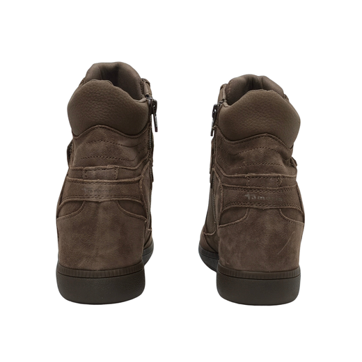 Sneakers Tamaris 25282 piel taupe