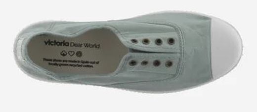 Sneakers Victoria 106623 lonas verde