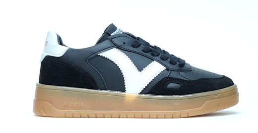 Sneakers Victoria 1257126 piel negro