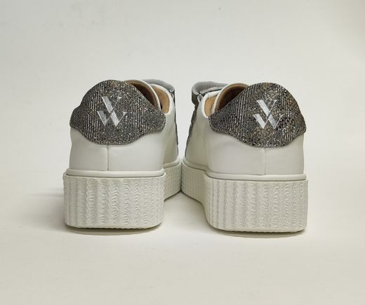 Sneakers Vw 2231 piel blanco