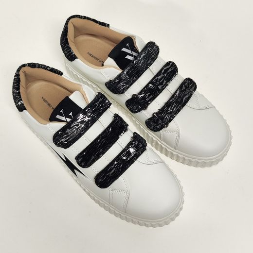 Sneakers Vw BK2445 piel vegana blanco