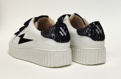 Sneakers Vw BK2445 piel vegana blanco
