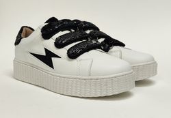 Sneakers Vw BK2445 piel vegana blanco