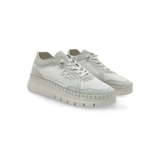 Sneakers Walk & Fly 20103 piel vegana blanco