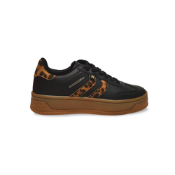 Sneakers Xti 144185 piel vegana negro