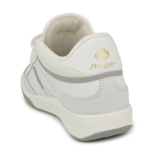 Zapatilla blanco cordones J'Hayber.