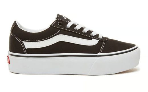 Sneakers Vans WM WARD PLTF ante negro