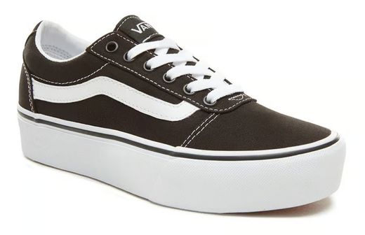 Sneakers Vans WM WARD PLTF ante negro