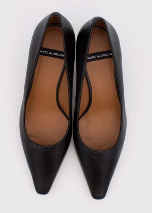 Zapatos Angel Alarcon 23585 piel negro
