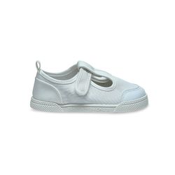 Zapatos Blanditos GINDA textil blanco