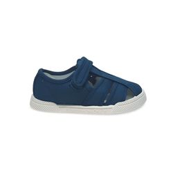 Zapatos Blanditos MANGO textil marino