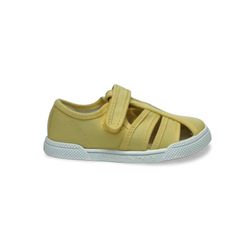 Zapatos Blanditos MANGO textil mostaza