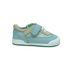 Zapatos Blanditos MODENA textil turquesa