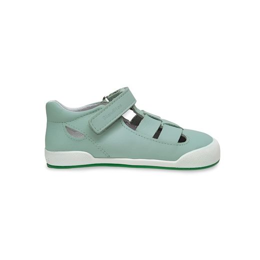 Zapatos Blanditos OCEANO piel turquesa